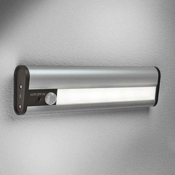 LINEAR LED MOBILE USB silver 300 mm