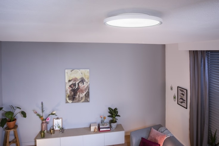 Philips Hue Aurelle plafond, hvid