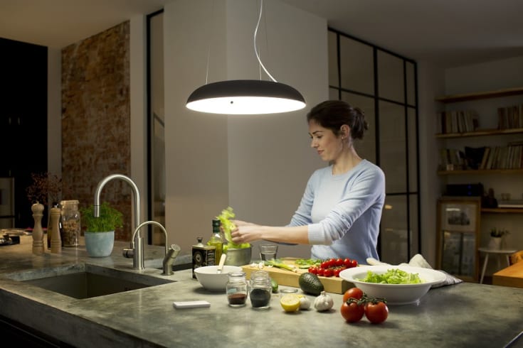 Philips Hue Connected Amaze pendellampe, hvit