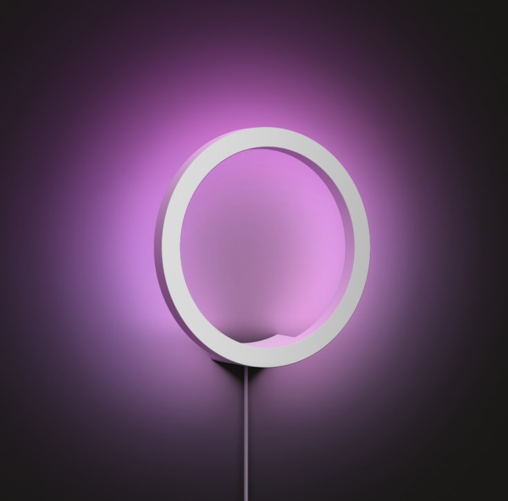 Philips Hue Sana vegglampe, hvit