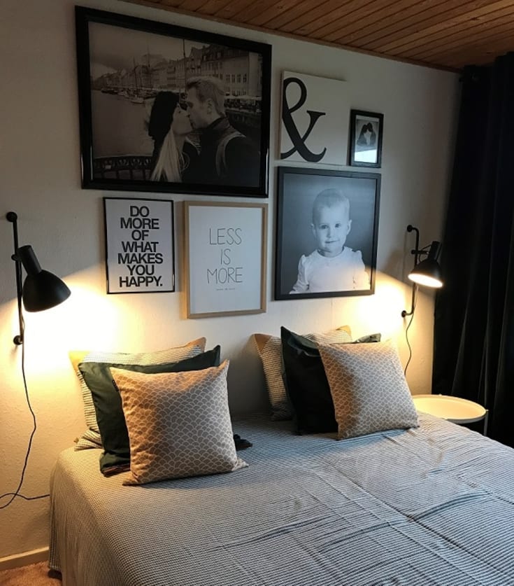 Halo Design Baltimore vegglampe