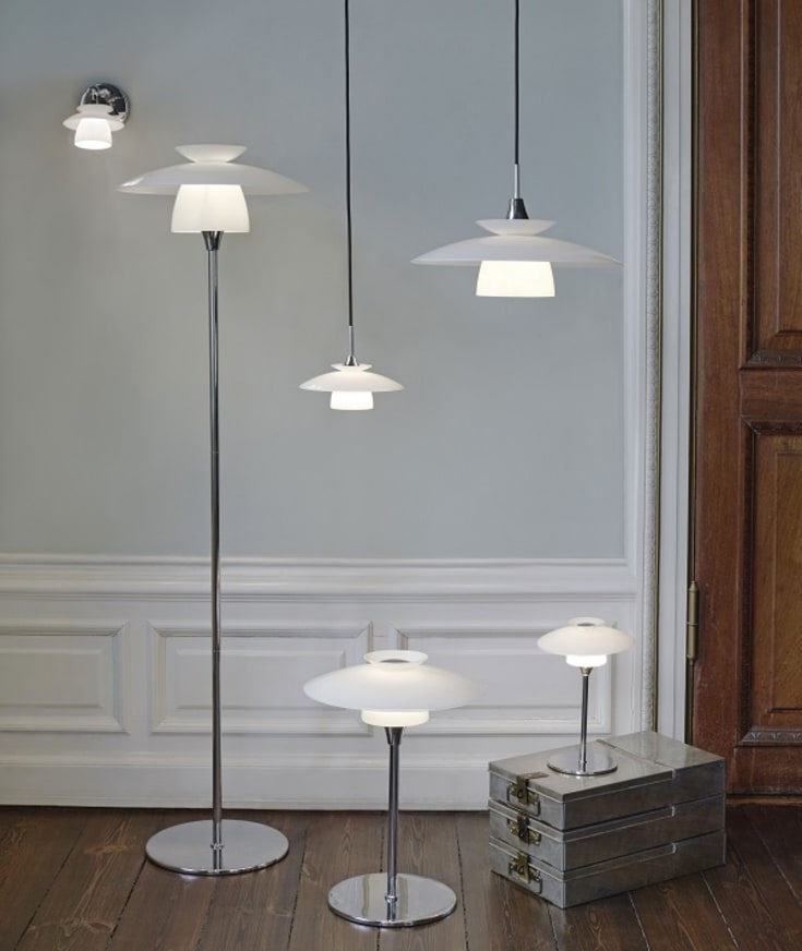Halo Design Scandinavian golvlampa