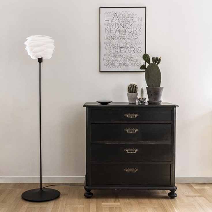 Umage Santé golvlampa fot, svart