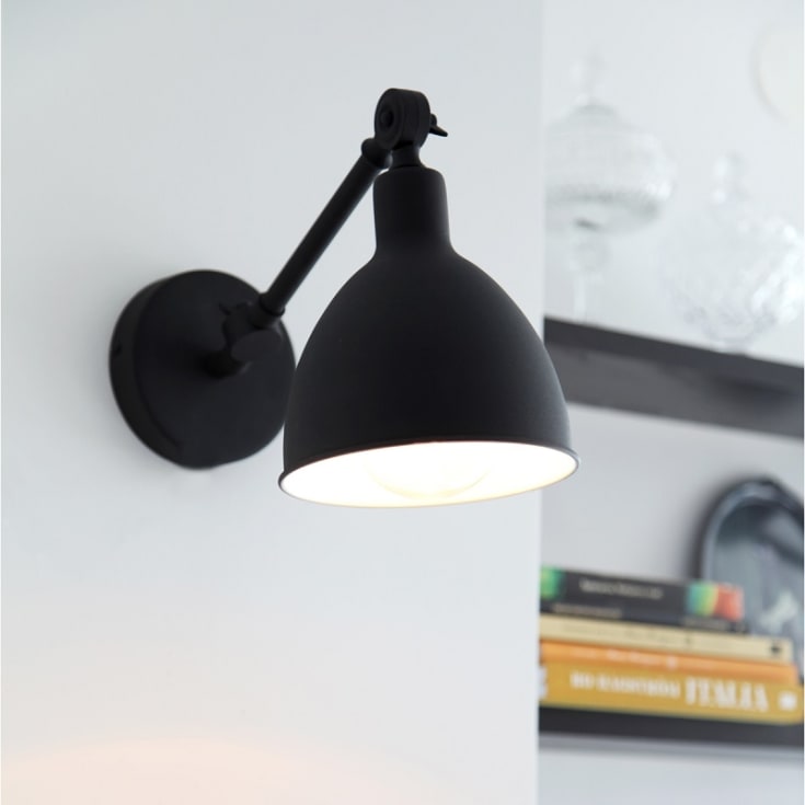 4 st By Rydéns Bazar Mini vägglampa, svart