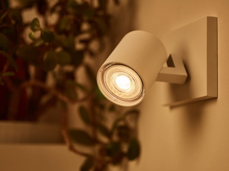 Philips Master Value Dimtone GU10 spotpære, 2200-2700K, 4,9W