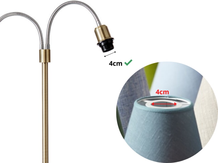 Nielsen Light Trafik Carolin lampeskjerm, beige