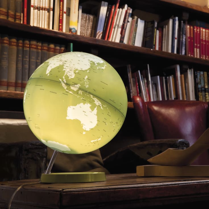 Atmosphere Pistacie jordglob lampa