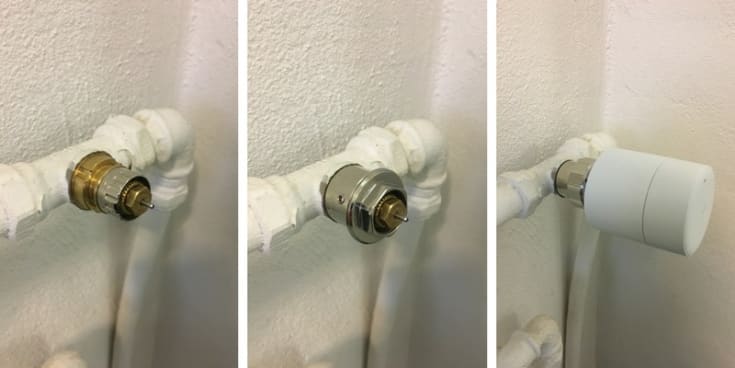 Resideo Honeywell Home RA adapter til Danfoss ventiler + Tado