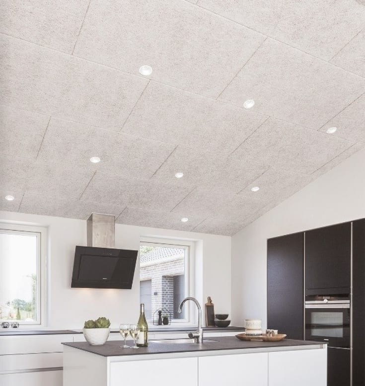 Nordtronic Velia downlight, matt svart, 2700K
