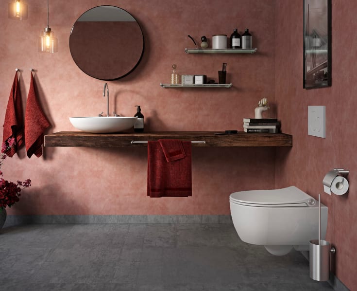 Pressalit Sway Norden toiletbræt, soft close, aftagelig, hvid