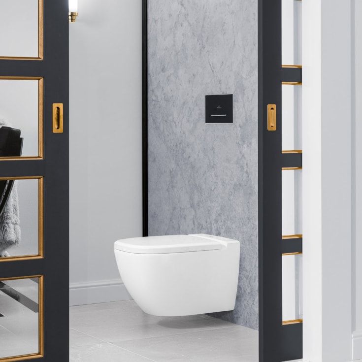 Villeroy & Boch ViConnect M300 betjeningsplade, sort