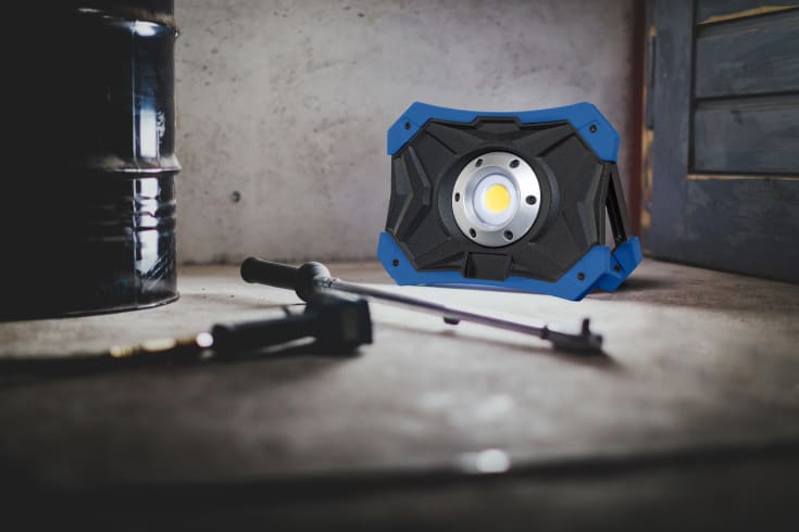 Lysel Gladiator Pocket arbetslampa, batteri, 10W, 1000 lumen