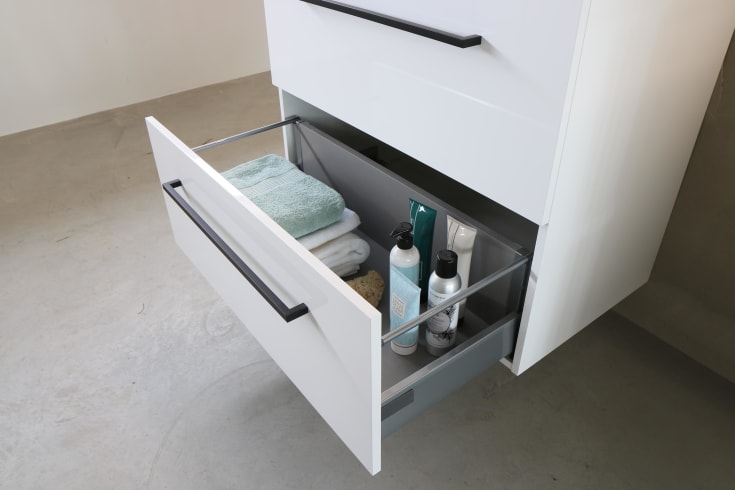 Sanibell Basicline møbelpakke, 60x46 cm, hvid højglans