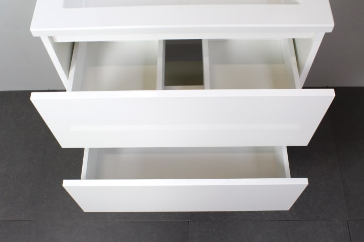 Sanibell Online möbelpaket, omonterad, 61x46,5 cm, vit högglans