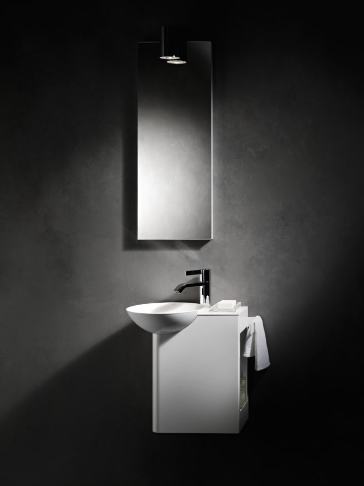 Laufen Insert1 møbelpakke, 55x32 cm, hvit