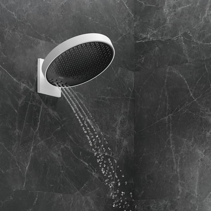 Hansgrohe Rainfinity takdusch, Ø36 cm, matt vit