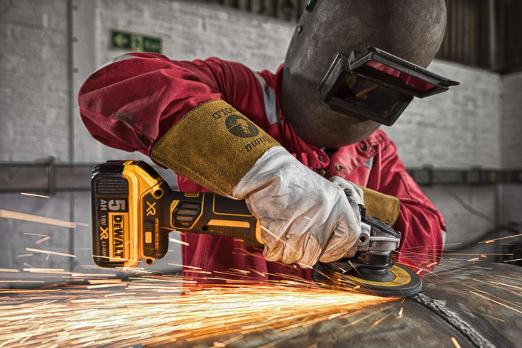 Dewalt DCG405N-XJ batteridrevet vinkelsliper