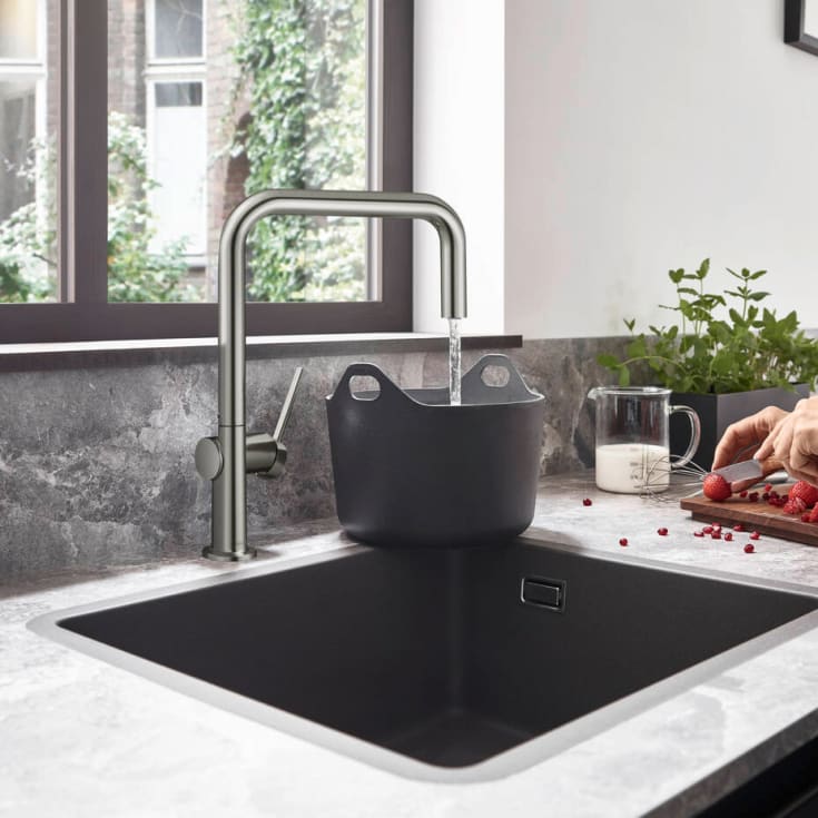 Hansgrohe Talis M54 köksblandare, stål