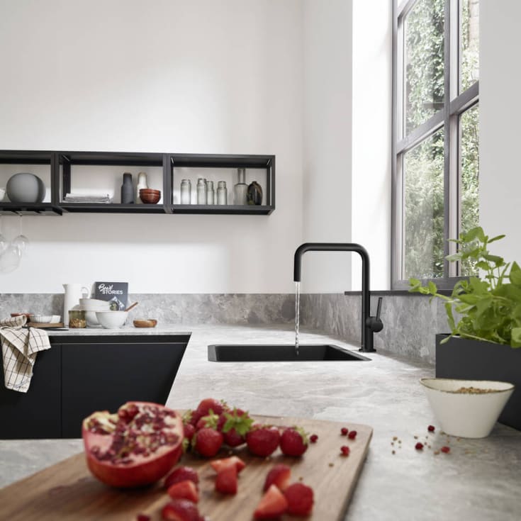 Hansgrohe Talis M54 köksblandare, matt svart