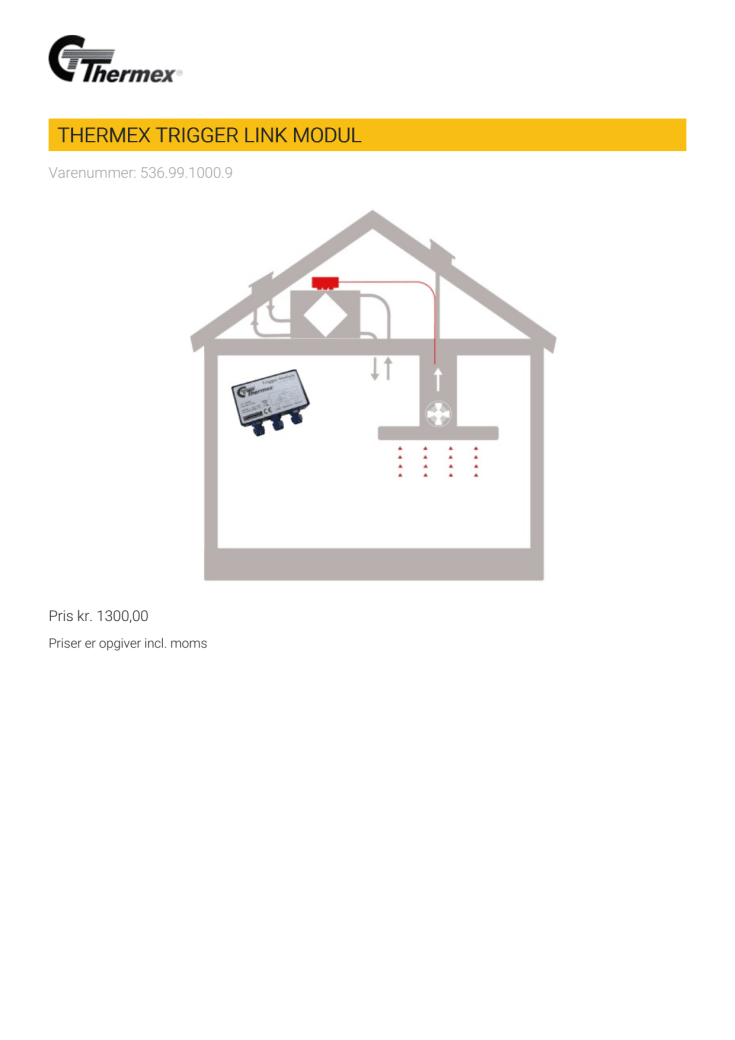 Thermex triggermodul