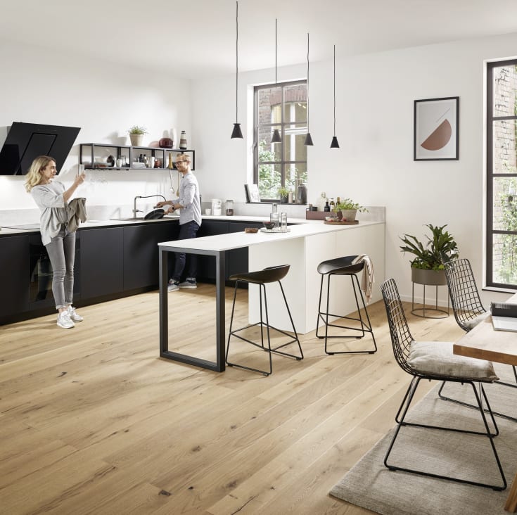 Hansgrohe Talis M54 köksblandare, utdragbar pip, krom