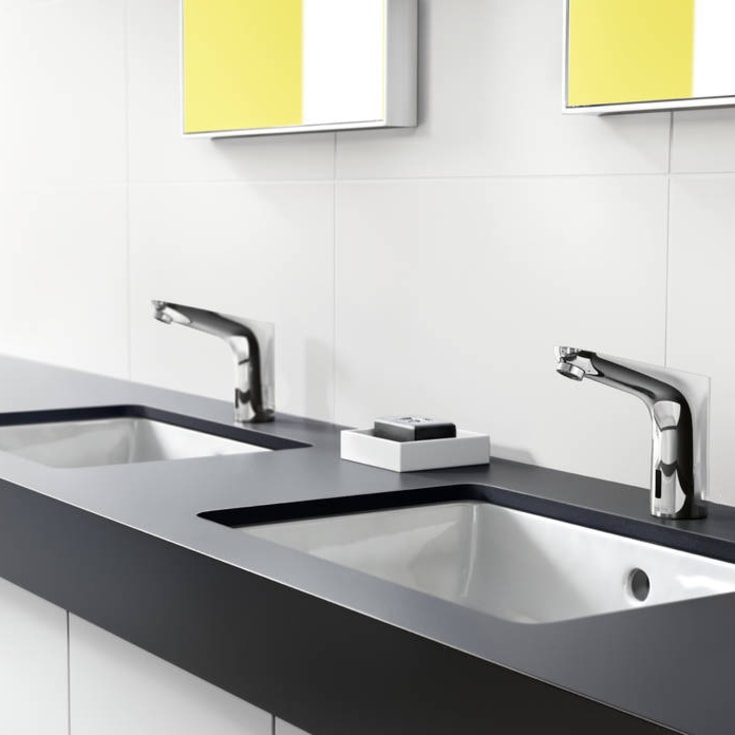 Hansgrohe Focus håndvaskarmatur, berøringsfri, krom