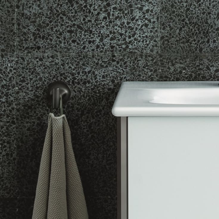 Duravit Starck T handdukskrok, matt svart