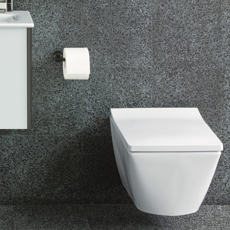 Duravit Starck T dorullholder, matt sort