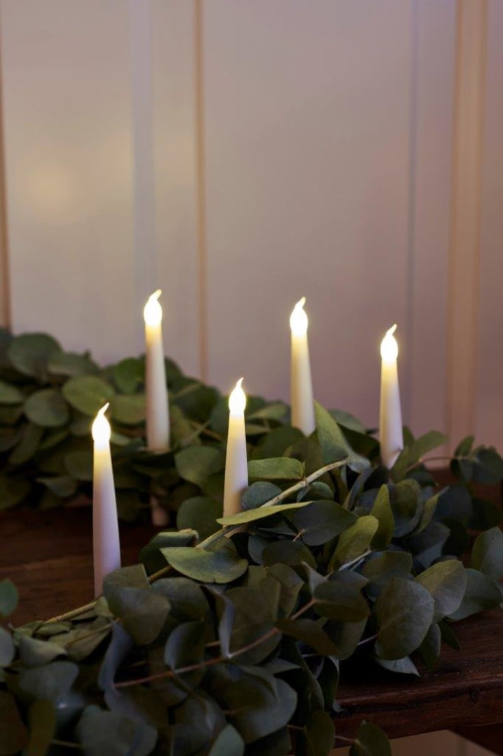 Sirius Carolin juletræslys, 4 stk