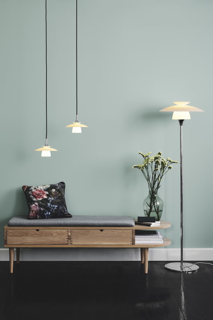 Halo Design Scandinavian golvlampa