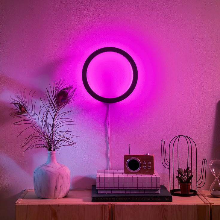 Philips Hue Sana vägglampa, svart