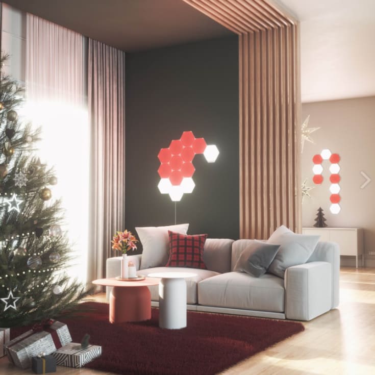 Nanoleaf Shapes Hexagons, startpakke med 9 paneler