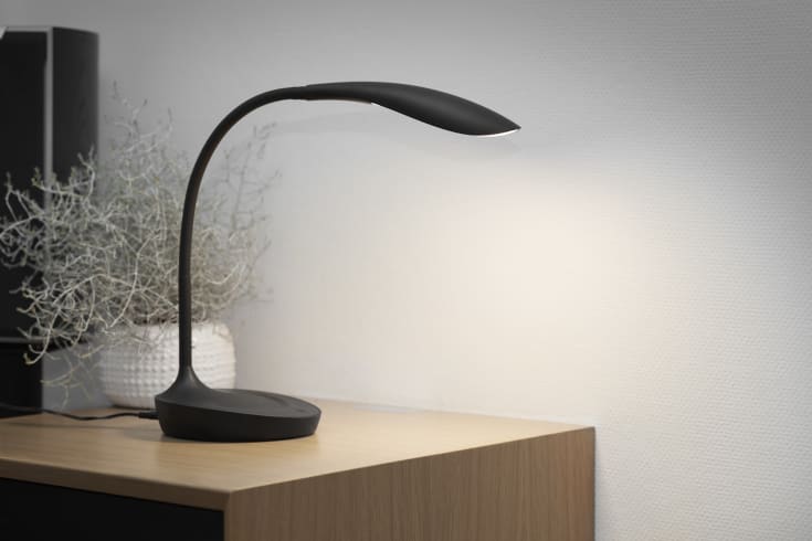 Nielsen Light Mamba bordslampa, svart