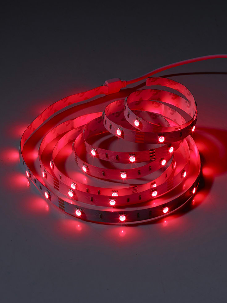 Nielsen LED Bånd med fjernkontroll, 2 meter, RGB