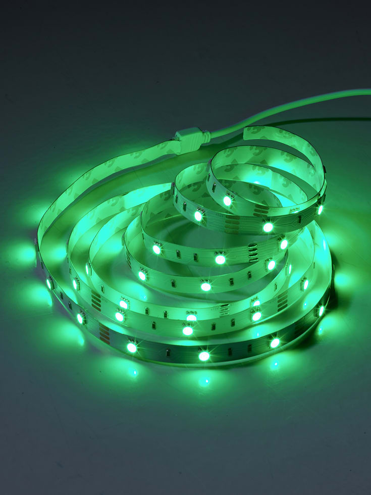 Nielsen LED Bånd med fjernkontroll, 2 meter, RGB
