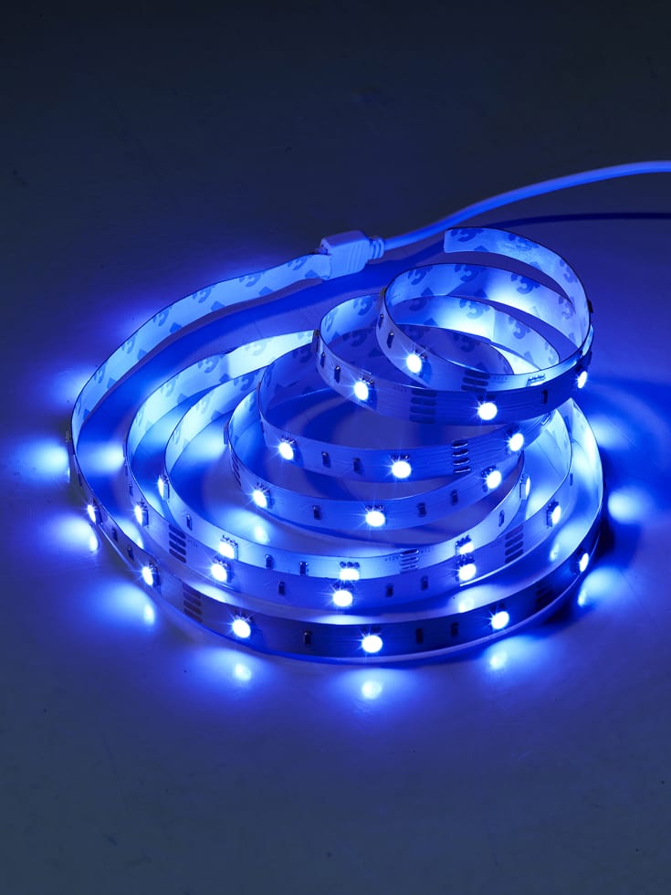 Nielsen LED Bånd med fjernkontroll, 2 meter, RGB