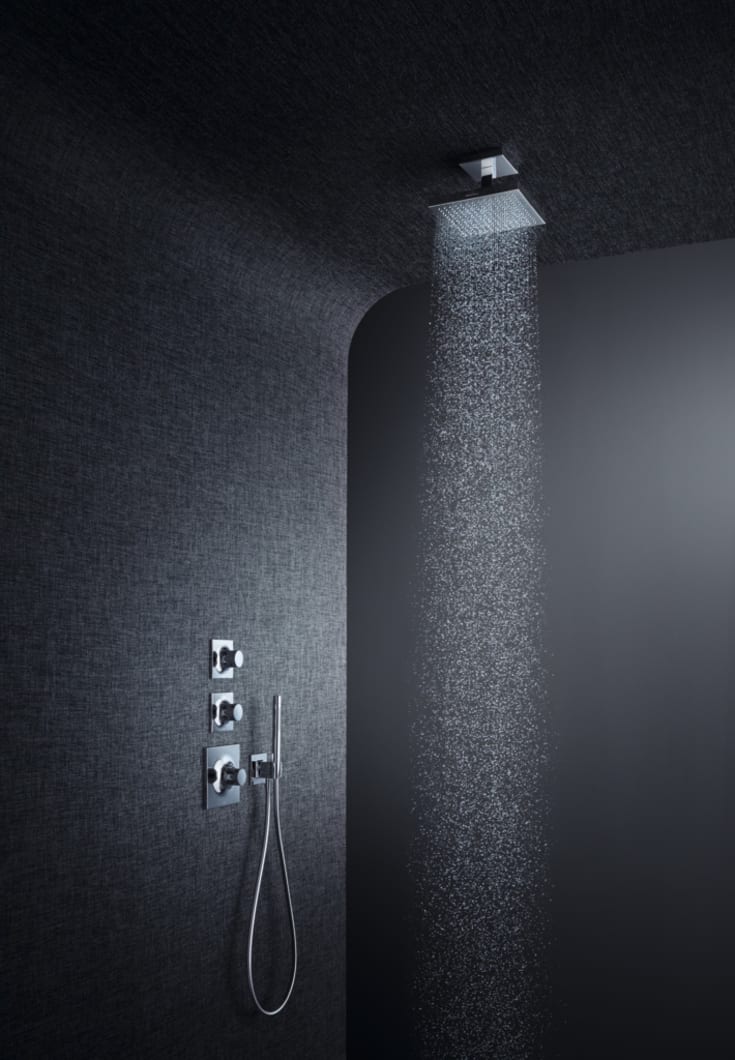 Axor ShowerSolutions brusehoved, 24x24 cm, krom