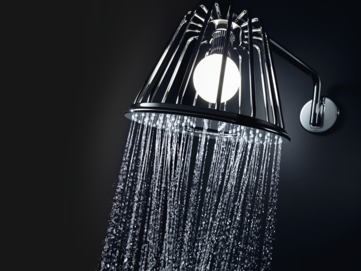Axor LampShower/Nendo brusehoved, Ø27,5 cm, krom