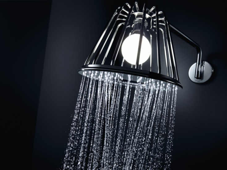 Axor LampShower/Nendo brusehoved, Ø27,5 cm, krom