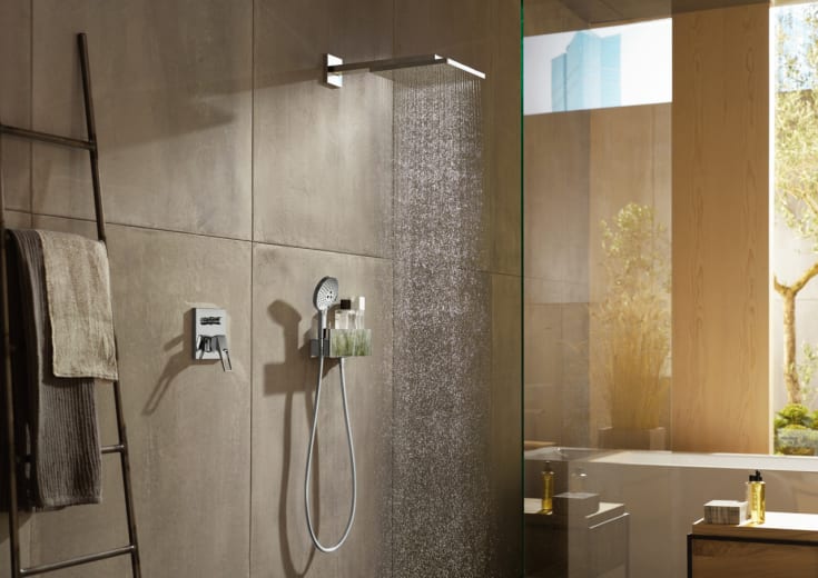 Hansgrohe Raindance E brusehoved, 30x30 cm, krom