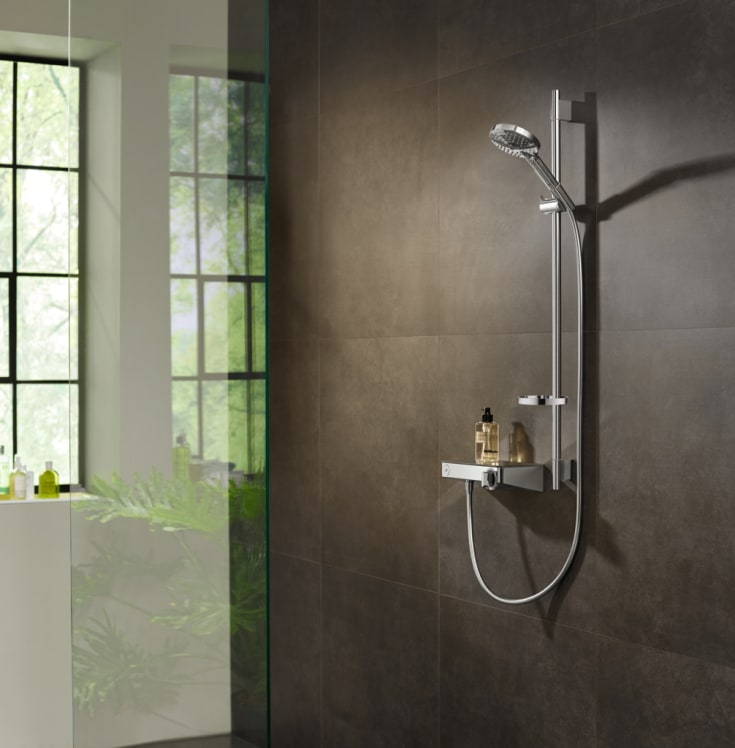 Hansgrohe ShowerTablet Select 300 brusearmatur, krom/klar glas