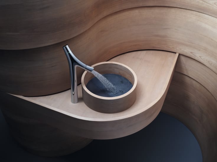 Axor Starck Organic håndvaskarmatur, krom