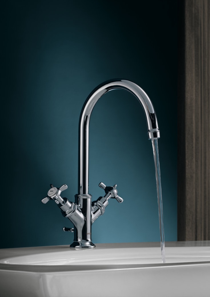 Axor Massaud 210 tvättställsblandare, krom
