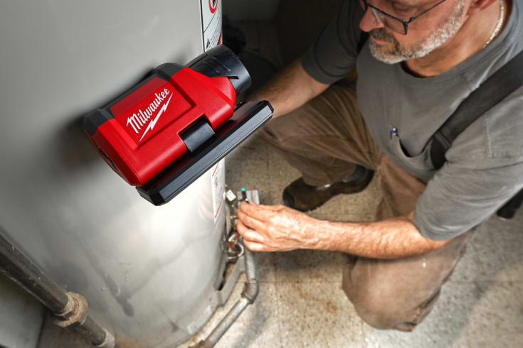 Milwaukee M12 PAL-0 arbejdslampe, 700 lumen