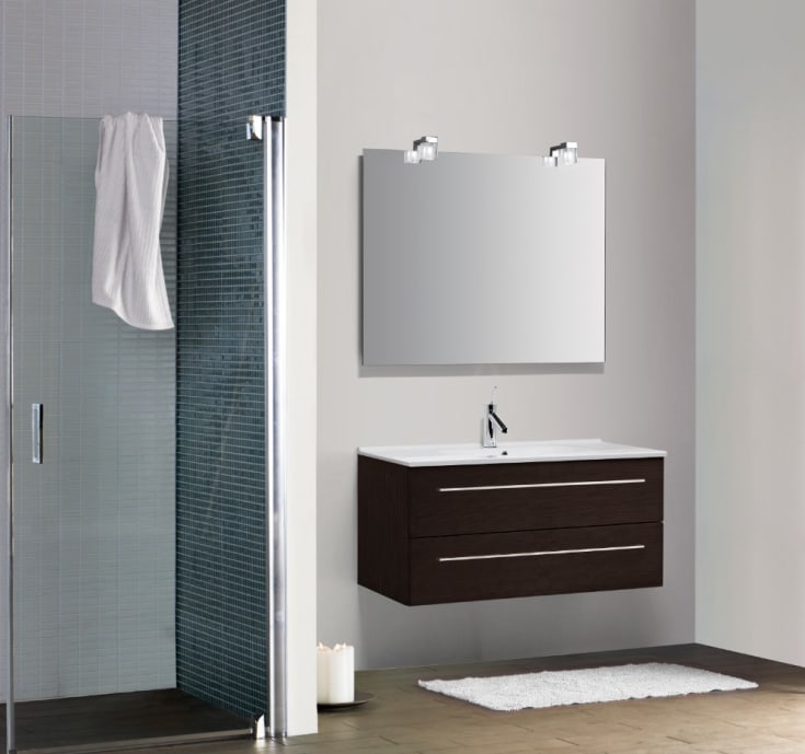 Dansani Soft spegel, 100x80 cm