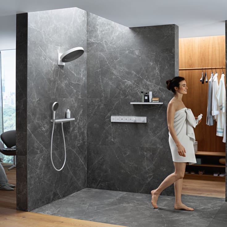 Hansgrohe Rainfinity brusehoved, Ø36 cm, mat hvid