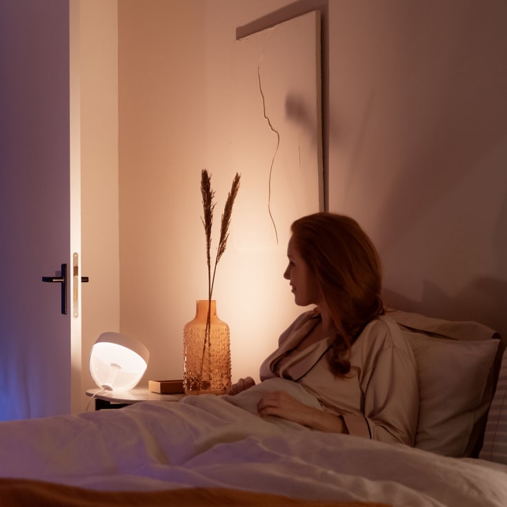 Philips Hue Iris bordlampe, hvid
