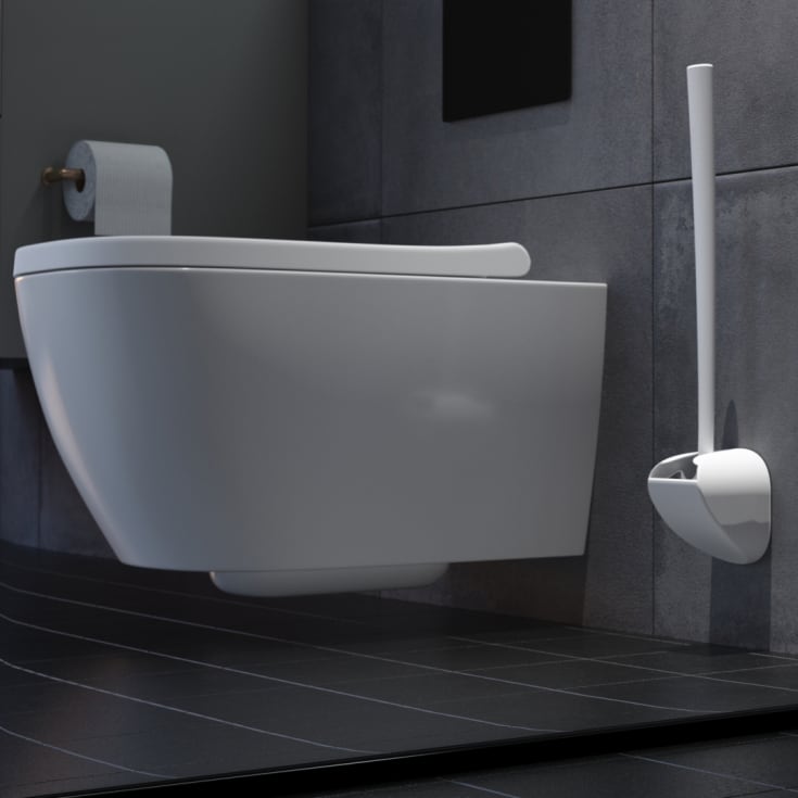 Sanimaid Copenhagen Hygienic toiletbørste, hvid