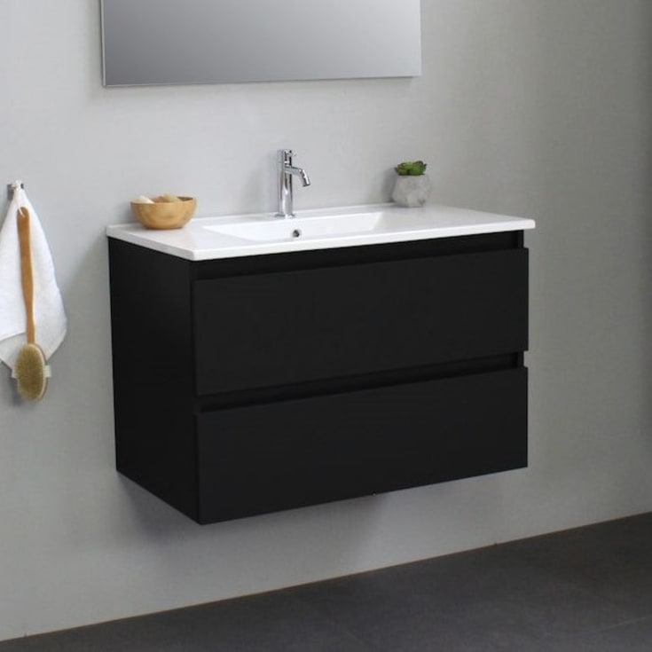 Sanibell Online møbelpakke, usamlet, 81x46,5 cm, mat sort