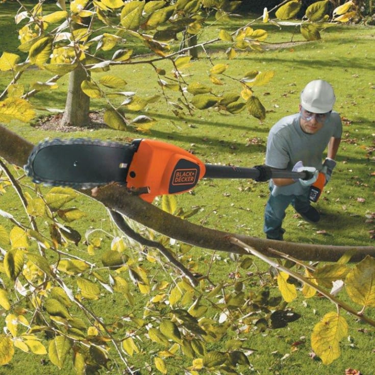 Black & Decker toppsåg, 20 cm, 18 volt m/batteri 2,0 Ah